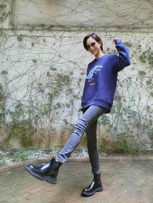 留短发的张钧甯更美,不刻意打扮都满满高级感