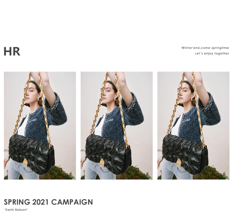 HR赫莲娜 2021春季手袋大片发布｜万象新生