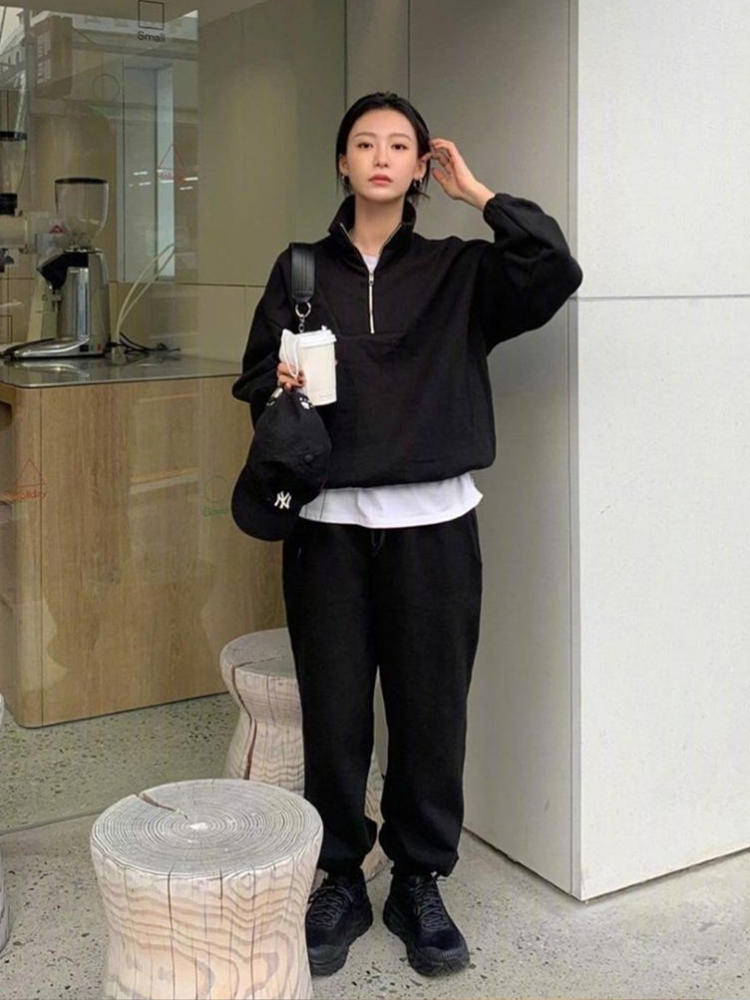 美丽不靠颜值!这位韩国小姐姐衣品出众,每套搭配都好好看