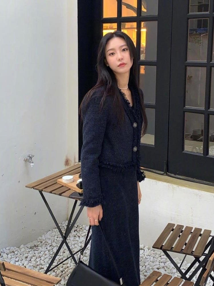 美丽不靠颜值!这位韩国小姐姐衣品出众,每套搭配都好好看