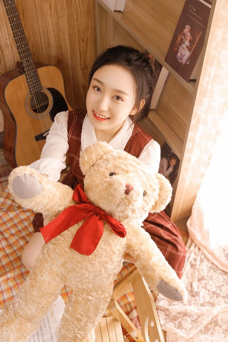 清纯美女居家甜美可爱治愈诱惑写真图片