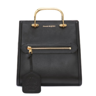 以流畅弧度勾勒优雅线条:Alexander McQueen新作The Short Story Bag