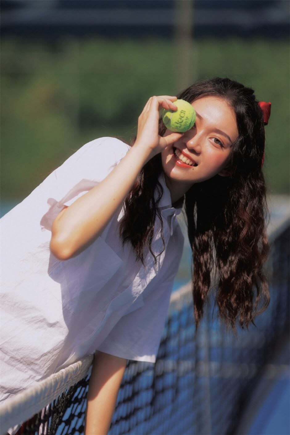 清纯迷人网球美女唯美气质图片
