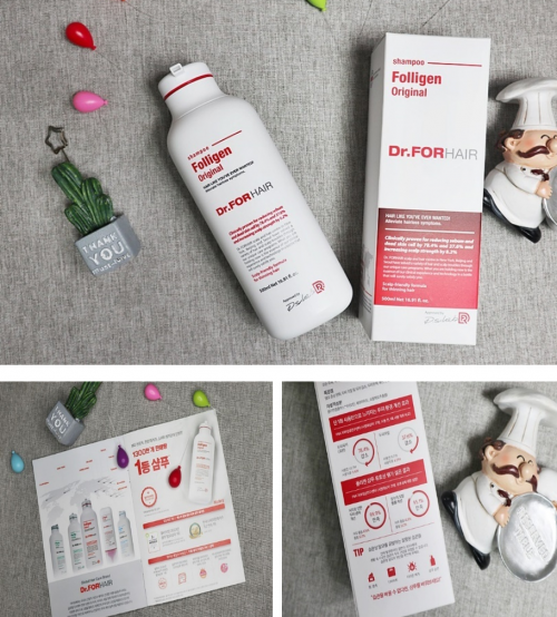 脱发严重,就用Dr.FORHAIR洗发水增发密发富含高浓缩的营养物质