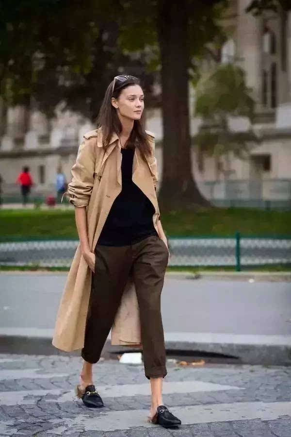 最近火了一条裤子，叫“锥形裤”，显高显瘦有气质早春穿正好