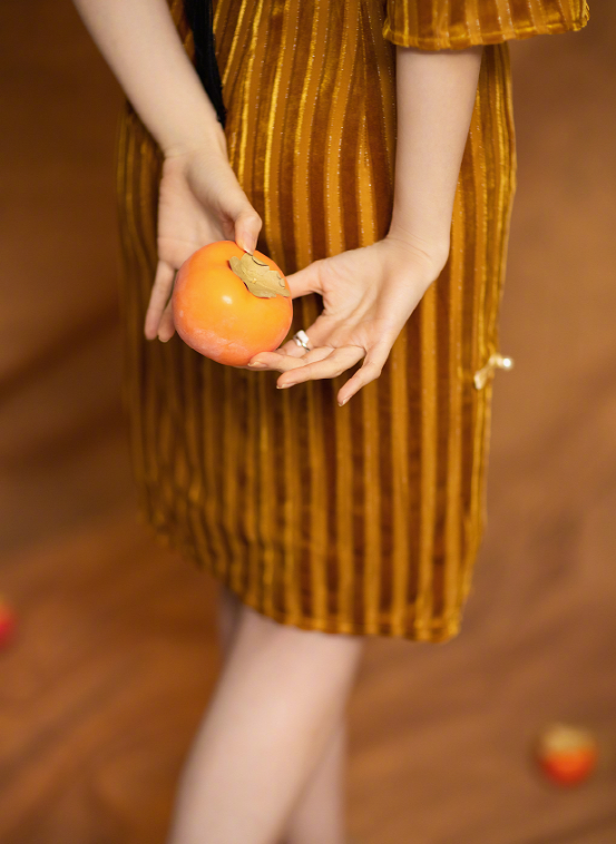 毛晓彤国风拜年造型复古喜庆,温婉大方又不失知性