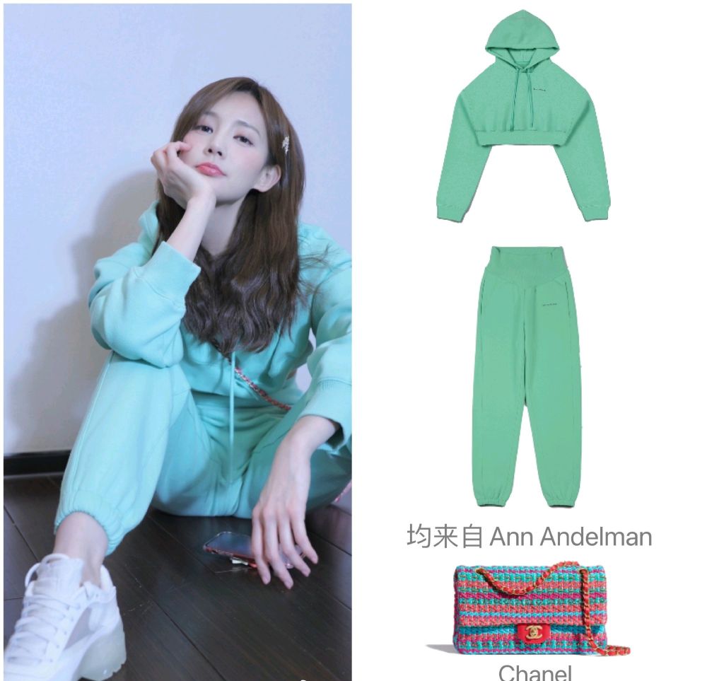 李一桐用颜色穿出元气少女感,也太显嫩了