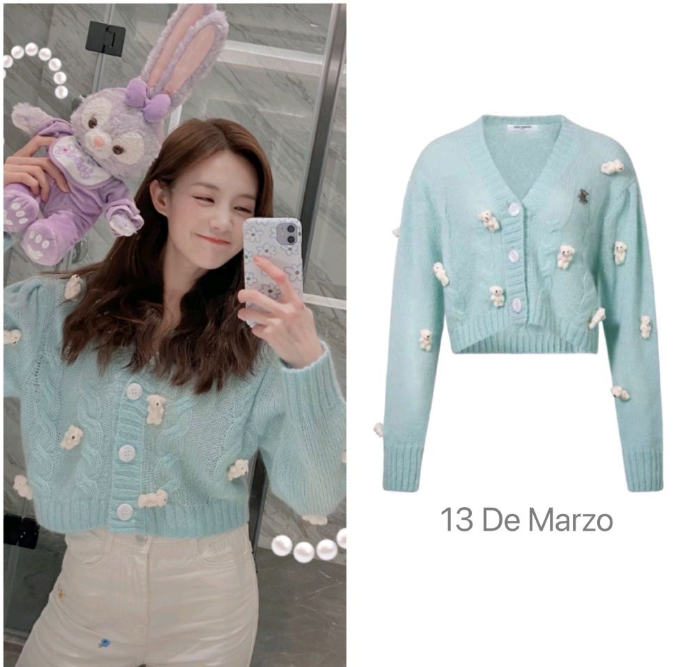 李一桐用颜色穿出元气少女感,也太显嫩了