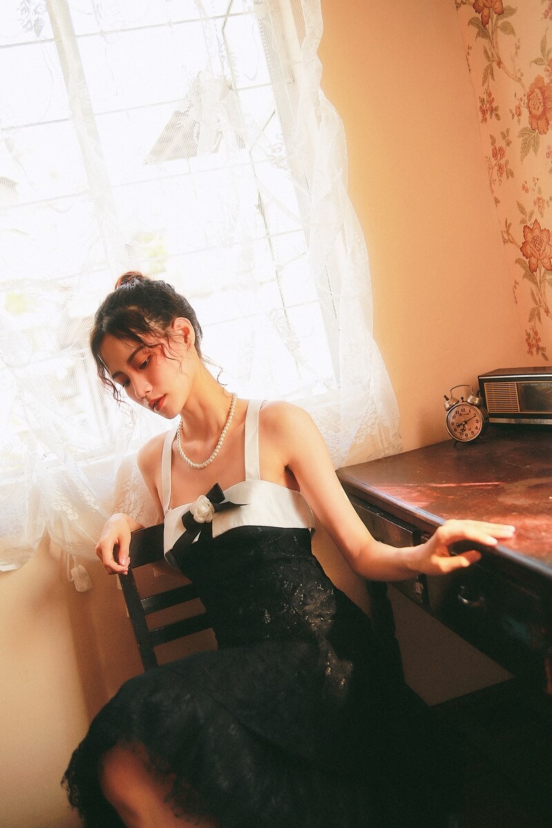 复古港风美人风情万种艺术图片写真