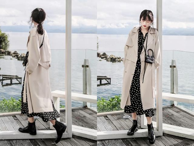 风衣配和连衣裙怎么搭配 风衣搭配连衣裙怎么穿才好