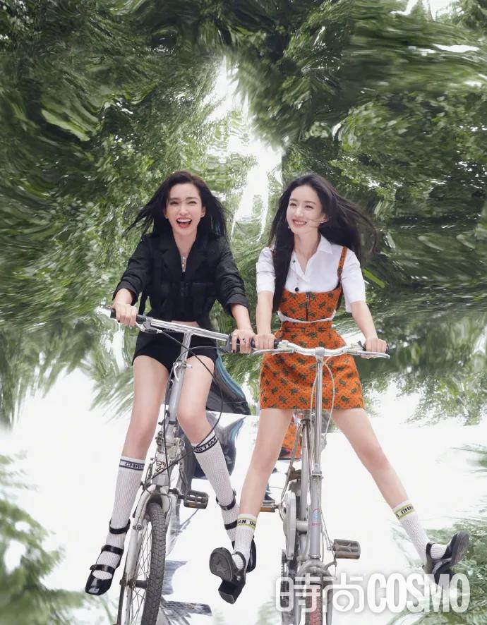 赵丽颖穿渔网裤太酷炫了!雪肤娇嫩俏丽妩媚美得让人窒息