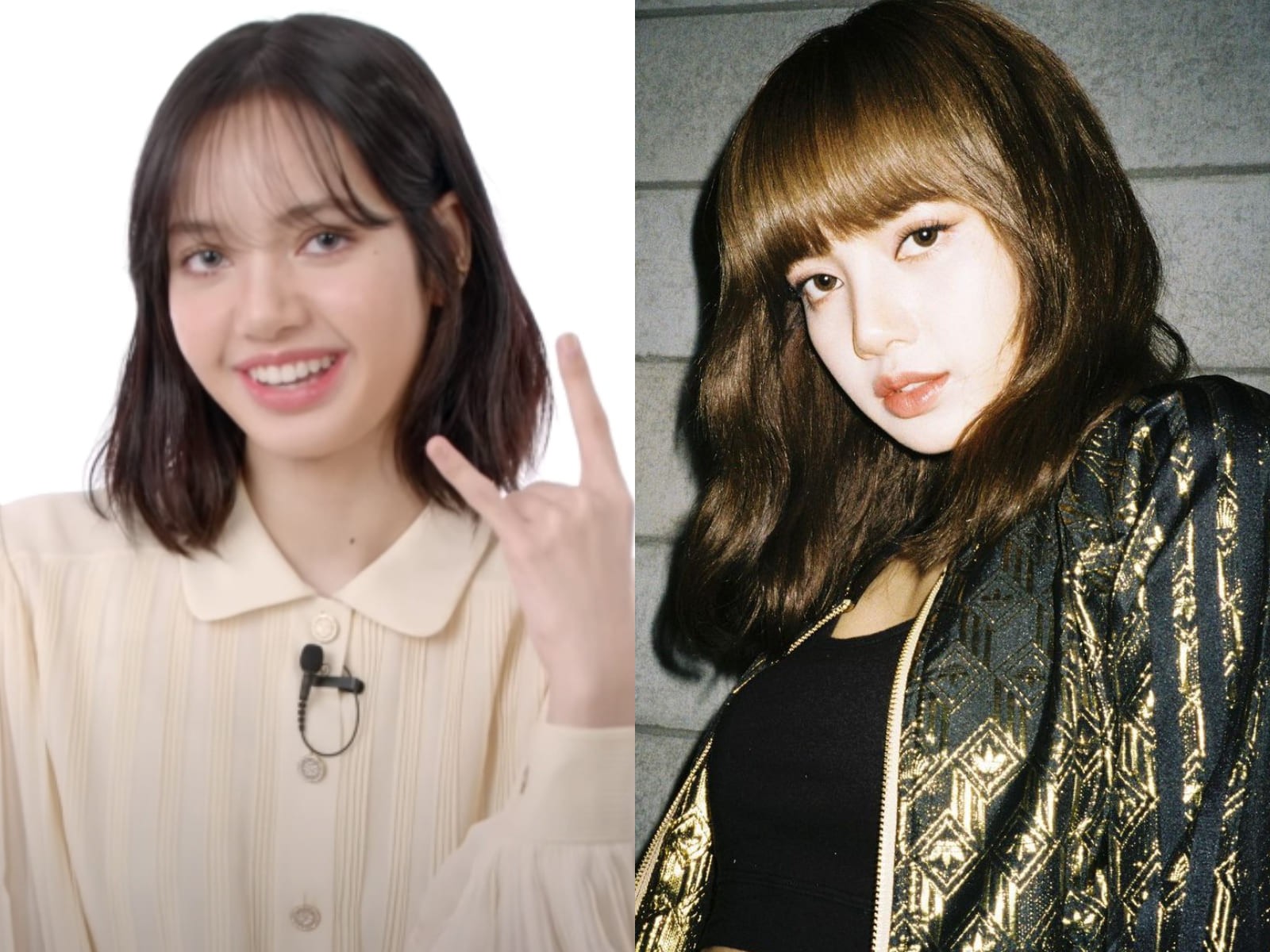 LISA全新刘海发型秃了 颜值直接打对折