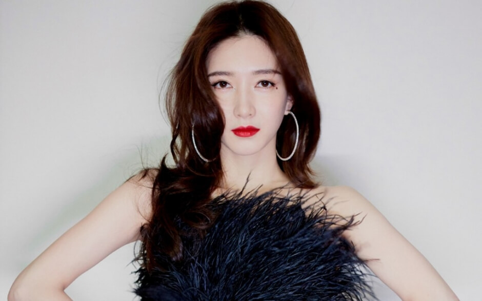 优雅美女明星江疏影美艳性感图片