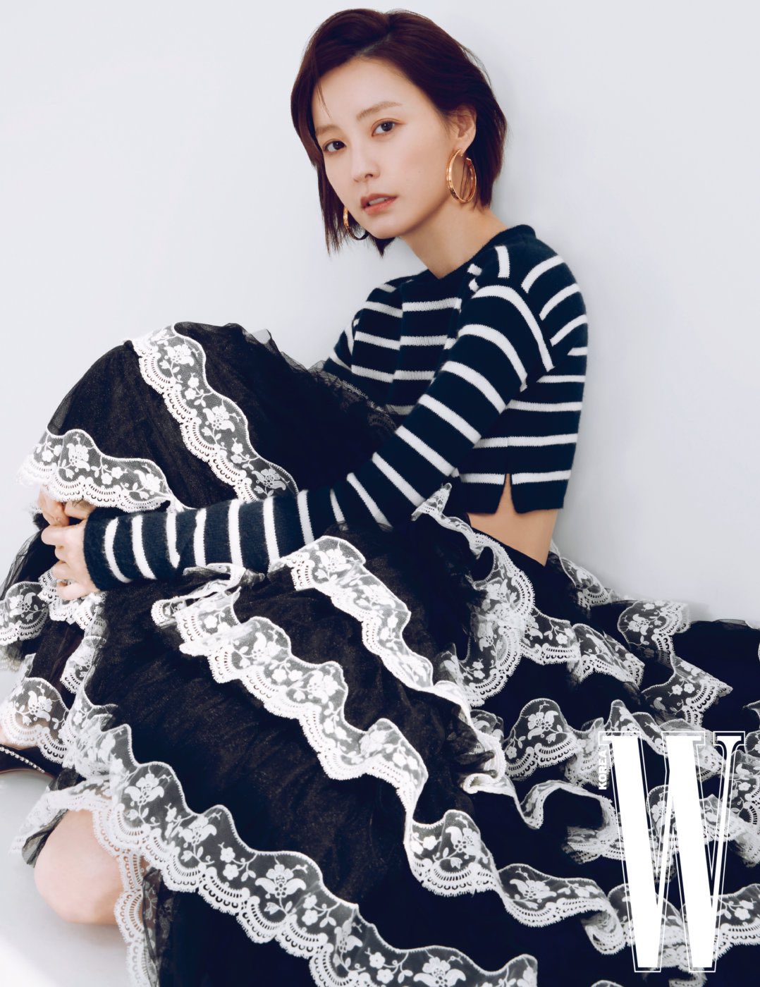 如太阳般温暖:郑有美出镜《W Korea》,浑身透着灵动的美