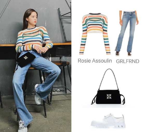 抓住春天的尾巴和宋茜欧阳娜娜，学同款针织衫搭配