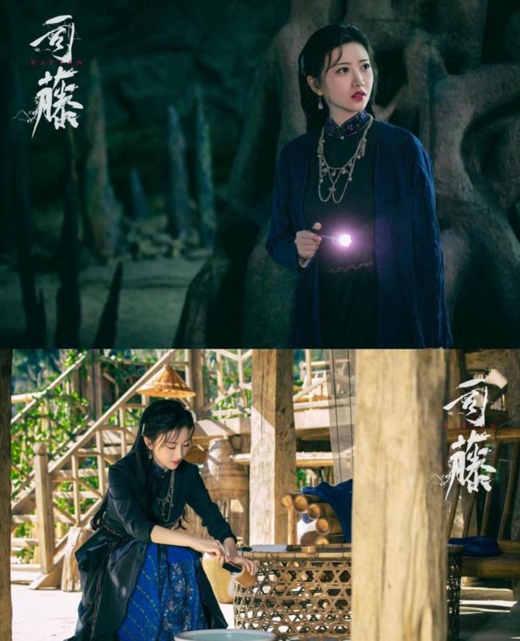 景甜穿旗袍气质婀娜多姿，骨子里透发着魅惑，身材纤细曲线玲珑