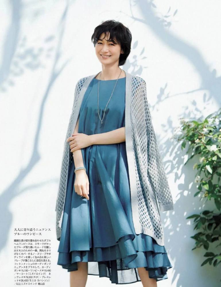 还在为了年华逝去而日夜忧叹吗?赶紧学学日本大龄模特穿搭秘密吧