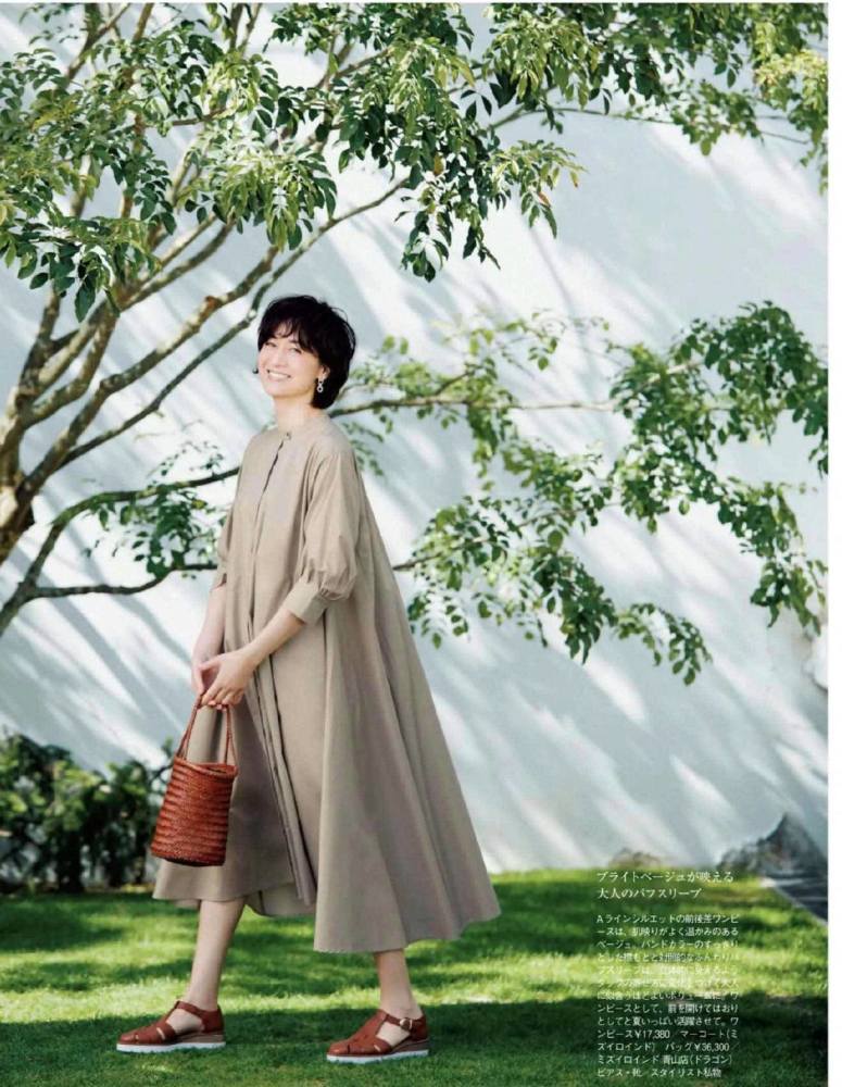还在为了年华逝去而日夜忧叹吗?赶紧学学日本大龄模特穿搭秘密吧