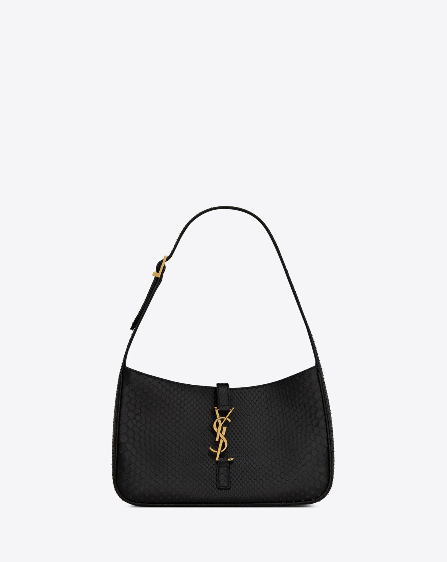 融入70年代的优雅轮廓，Saint Laurent全新Le 5À7复古腋下包包