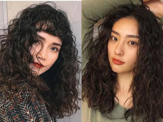 女生羊毛卷发型图片 适合什么发型和脸型