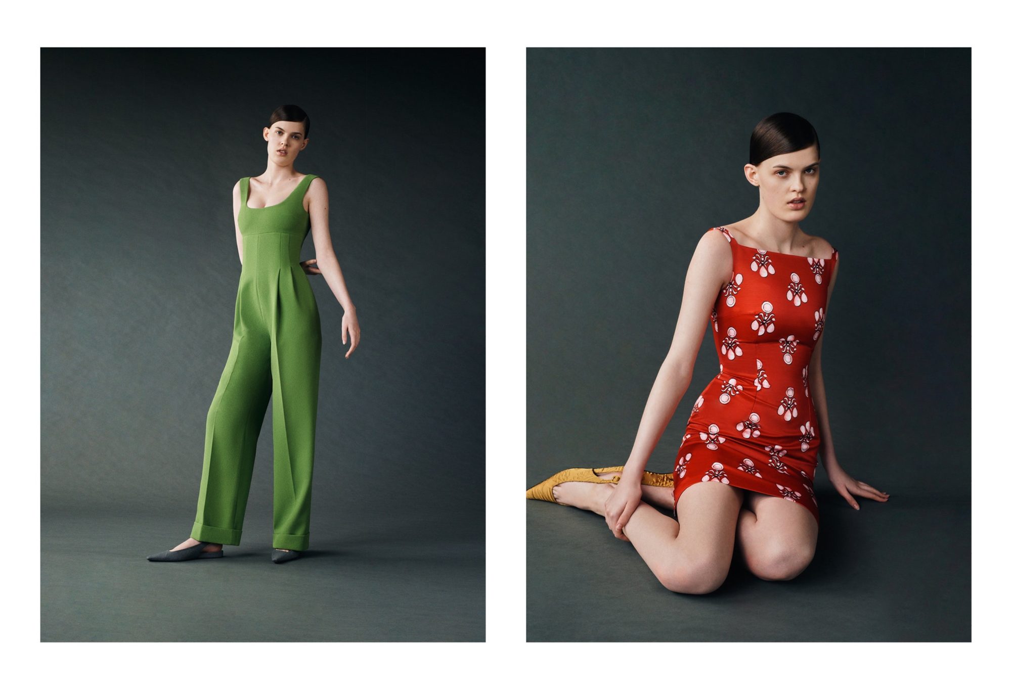 2022早春服装报导:满载50年代末气息,Emilia Wickstead充满乐趣的复古服装