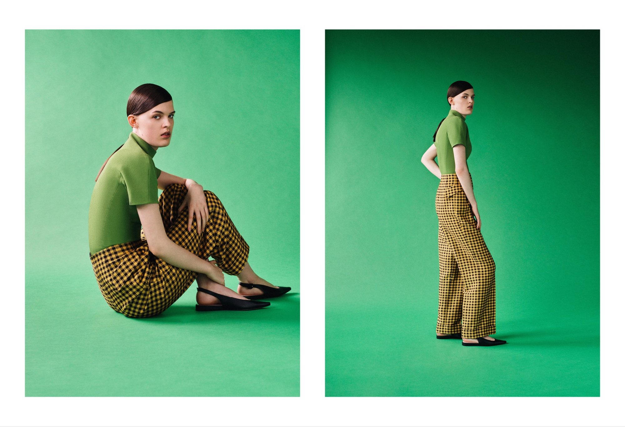 2022早春服装报导:满载50年代末气息,Emilia Wickstead充满乐趣的复古服装