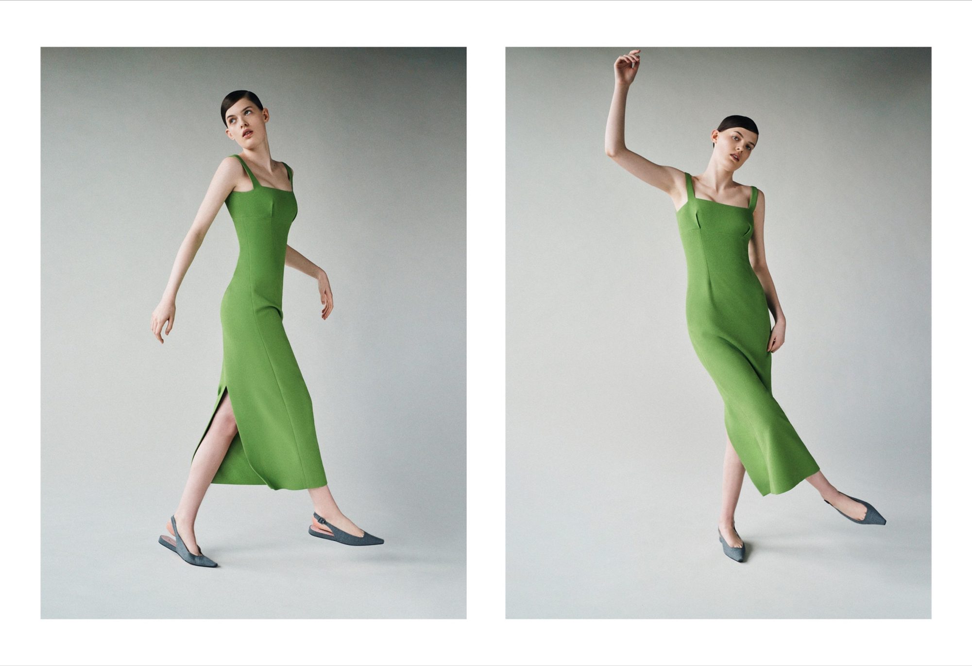 2022早春服装报导:满载50年代末气息,Emilia Wickstead充满乐趣的复古服装