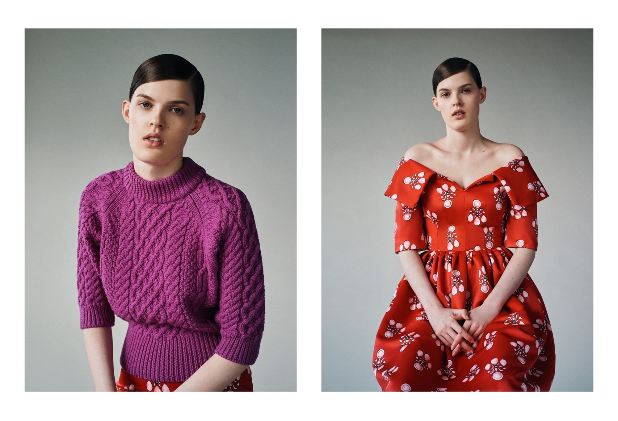 2022早春服装报导:满载50年代末气息,Emilia Wickstead充满乐趣的复古服装