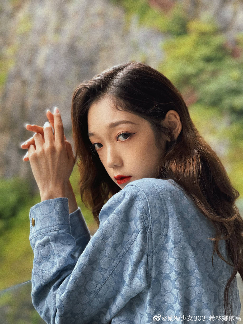 希林娜依高侧颜太美，爱了爱了