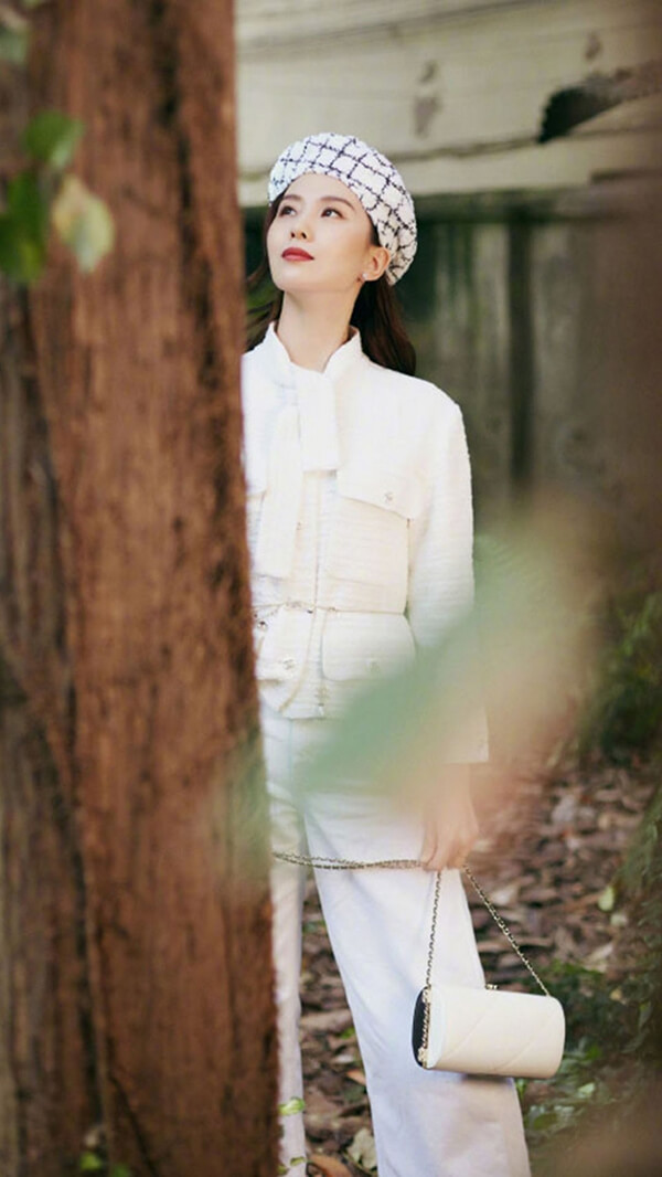 刘诗诗小香风套装气质写真图片