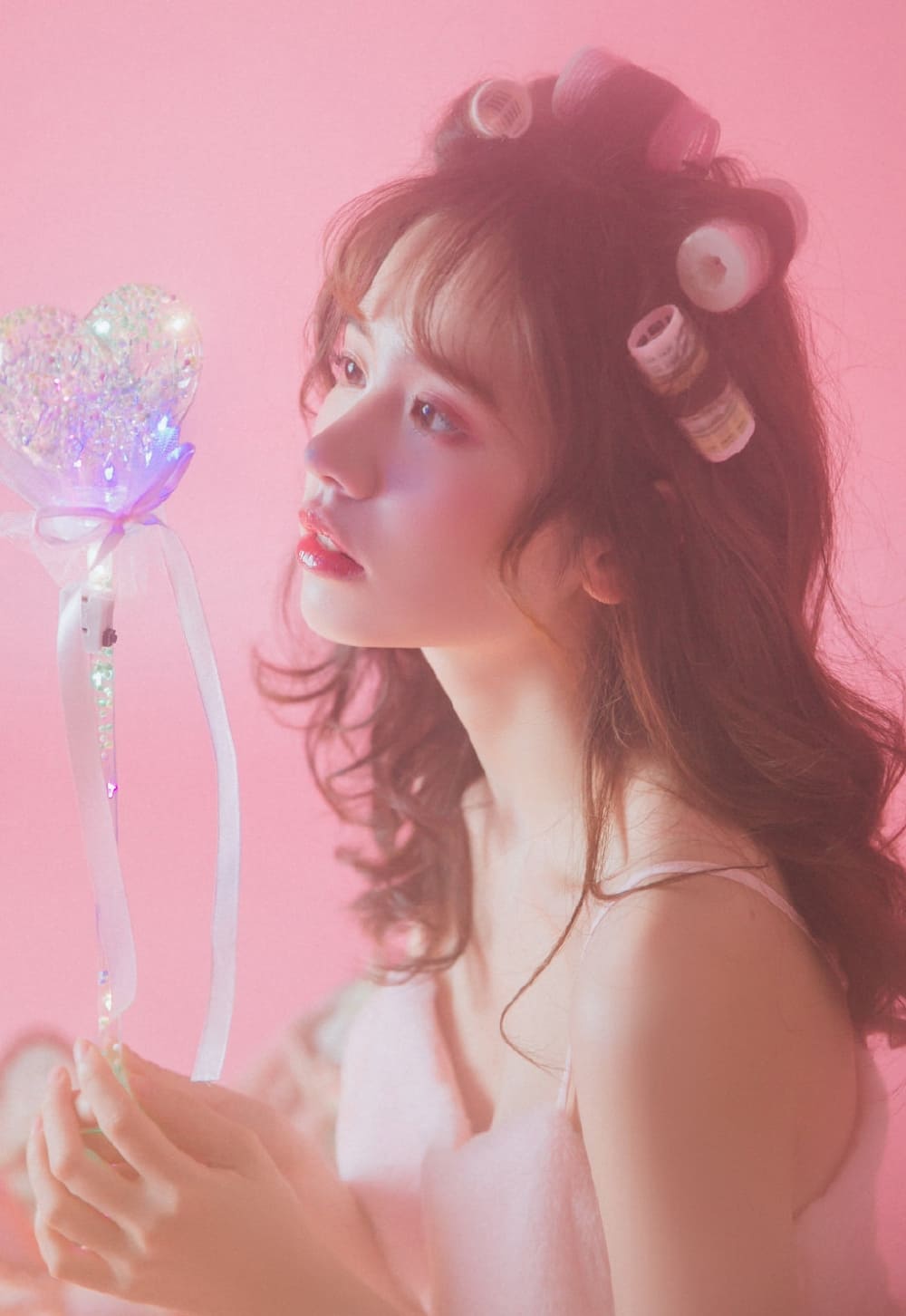 可爱粉红女郎性感写真图片合集