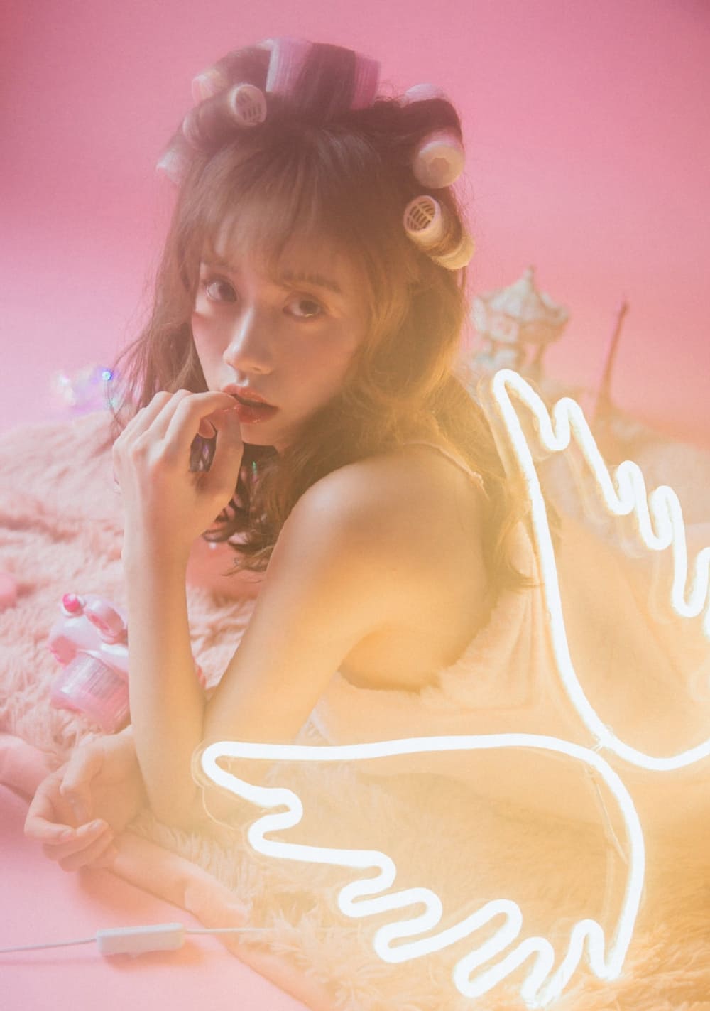 可爱粉红女郎性感写真图片合集