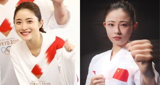 神似石原里美、撞脸章子怡,空手道女神龚莉武艺高强,反差萌圈粉