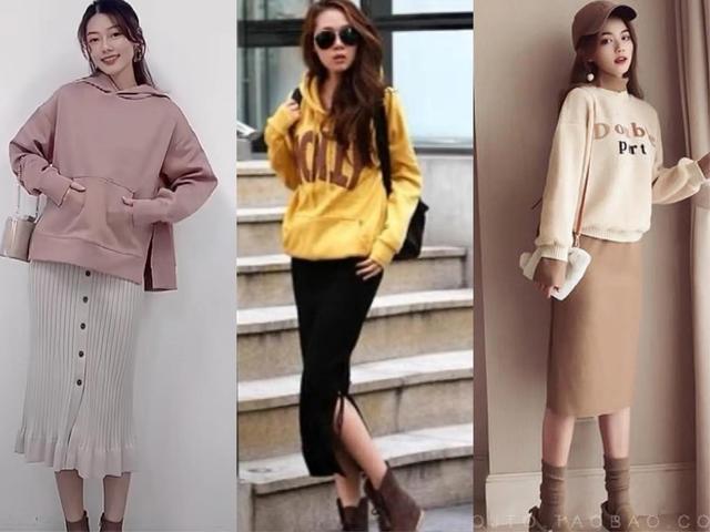 针织长裙搭配什么外套好看?