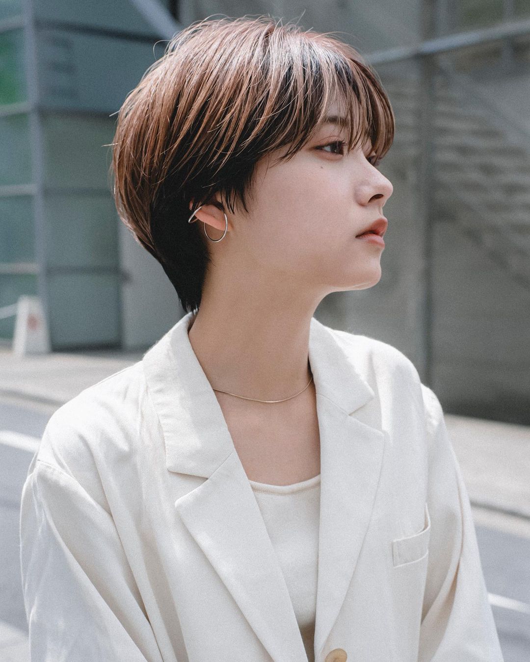 能帅气也能可爱的发型，跟着日本女生剪“高层次”短发