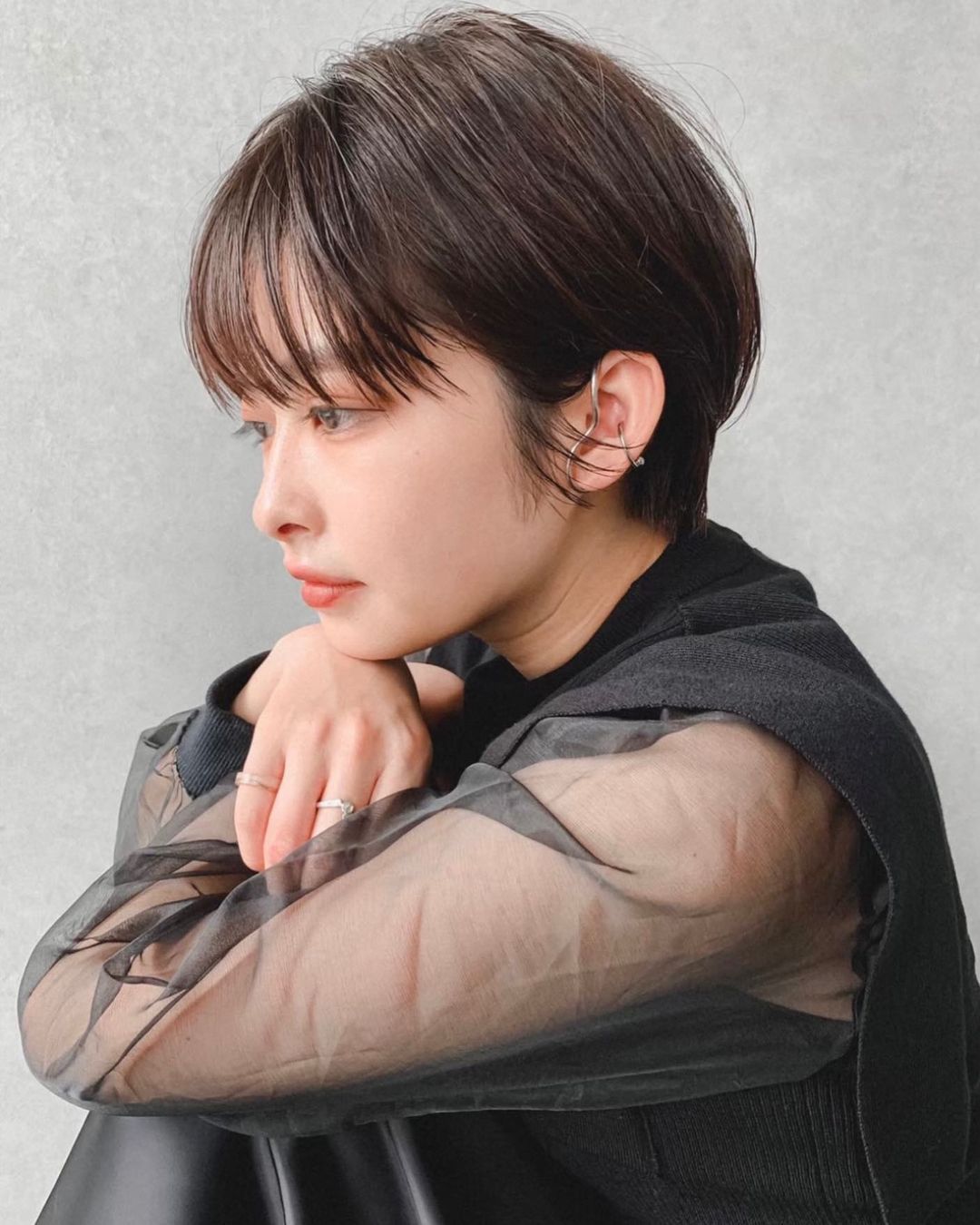 能帅气也能可爱的发型，跟着日本女生剪“高层次”短发