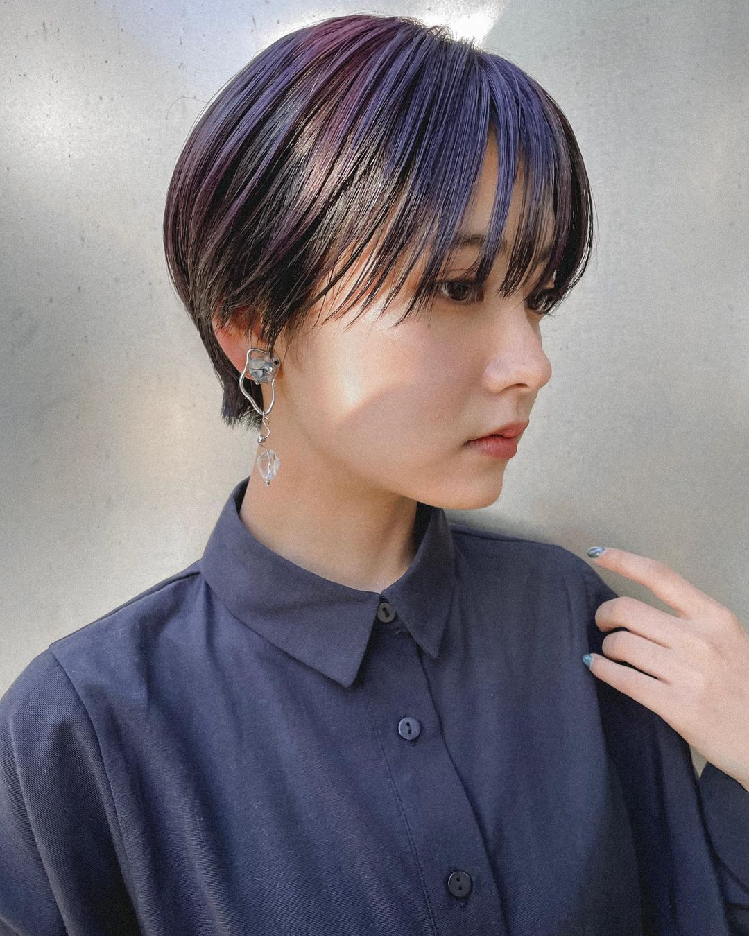 能帅气也能可爱的发型，跟着日本女生剪“高层次”短发