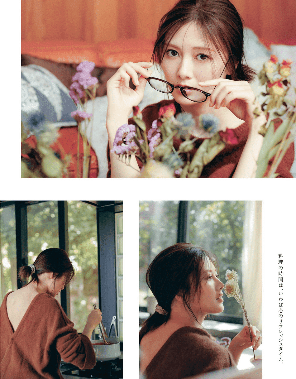 日本女星白石麻衣杂志美图！雪肤玉貌性感撩人