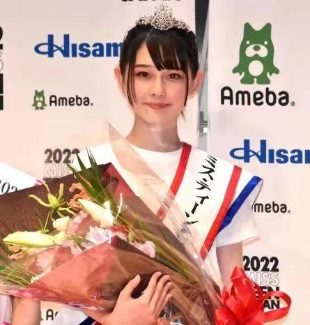 神似千年一遇的女神!日本14岁初中生获得美少女大赛冠军!