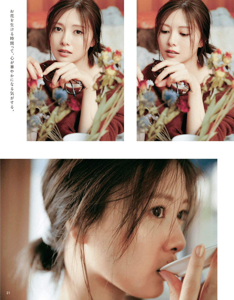 日本女星白石麻衣杂志美图！雪肤玉貌性感撩人