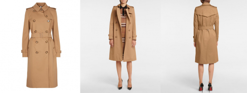 一提到风衣就想到Burberry 这个被明星宠上天的大牌我在Mytheresa上找到了