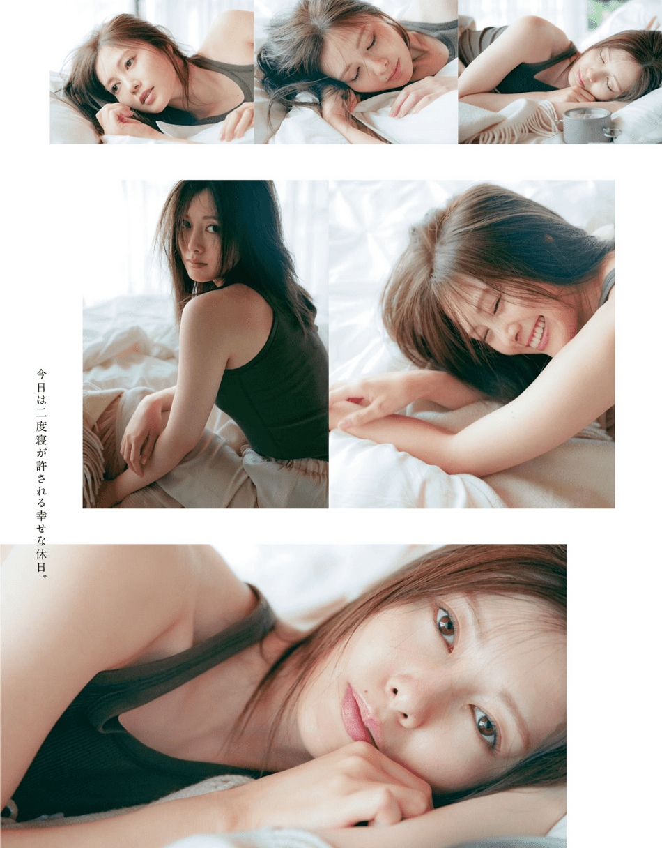 日本女星白石麻衣杂志美图！雪肤玉貌性感撩人