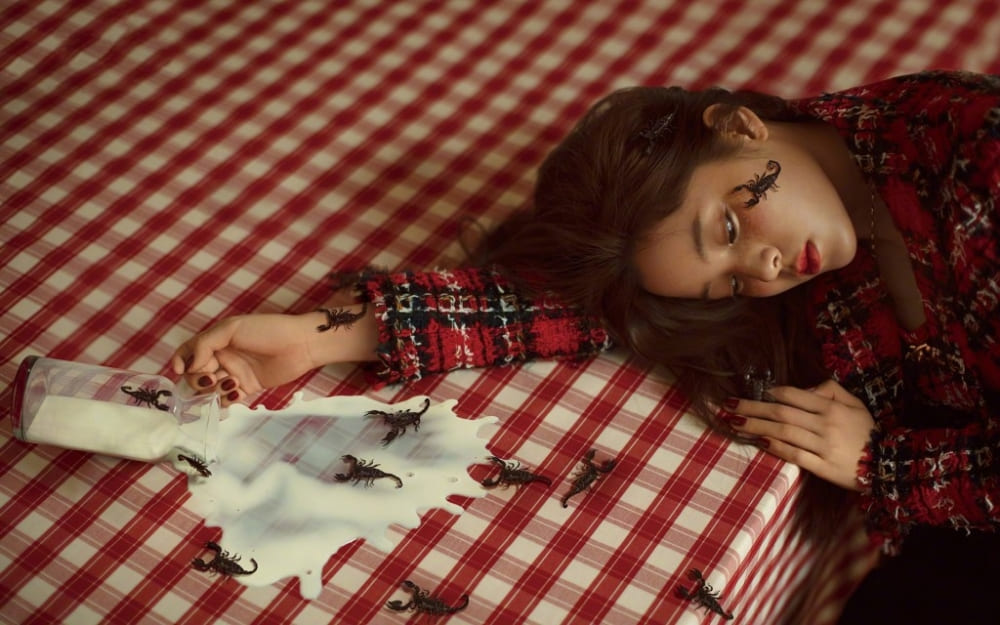 欧阳娜娜奇幻童话风时尚杂志高清图片写真