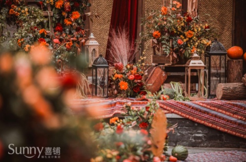 那家小馆古朴时尚婚礼,喜铺婚礼精心策划