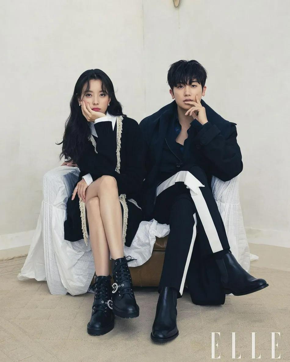 韩孝周朴炯植姐弟恋CP甜蜜美图!俊男美女太惊艳养眼