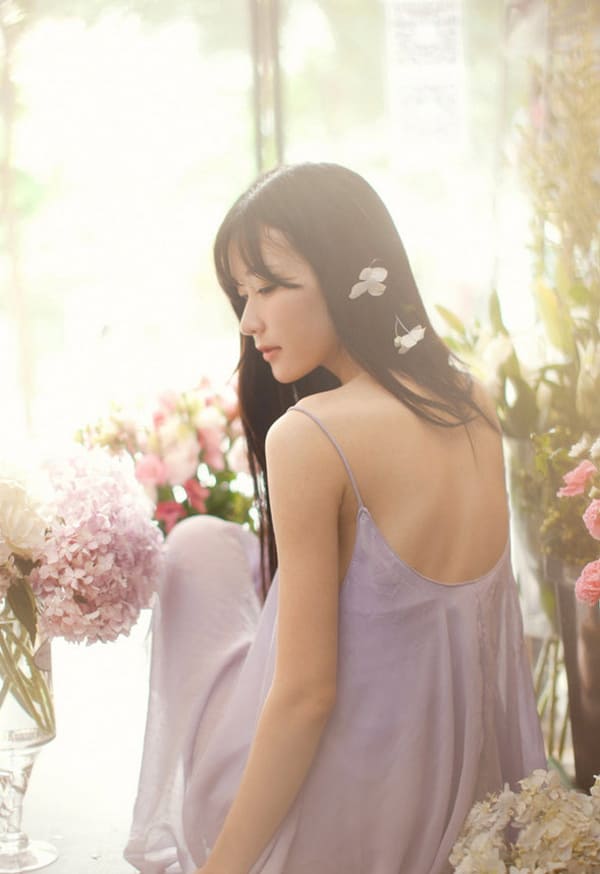 柔美梦幻柔光少女唯美人像写真