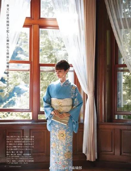 深田恭子和服太惊艳!短发利落眼睛动人