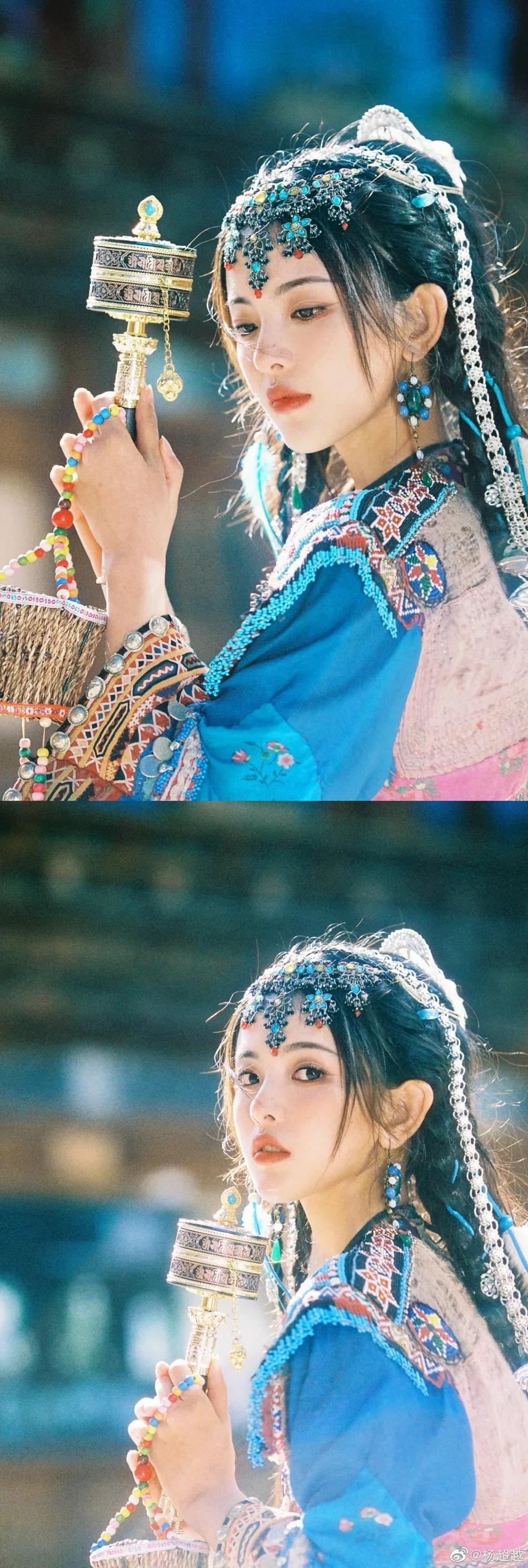 杨超越最新民族风造型超美！异域风情装扮太惊艳
