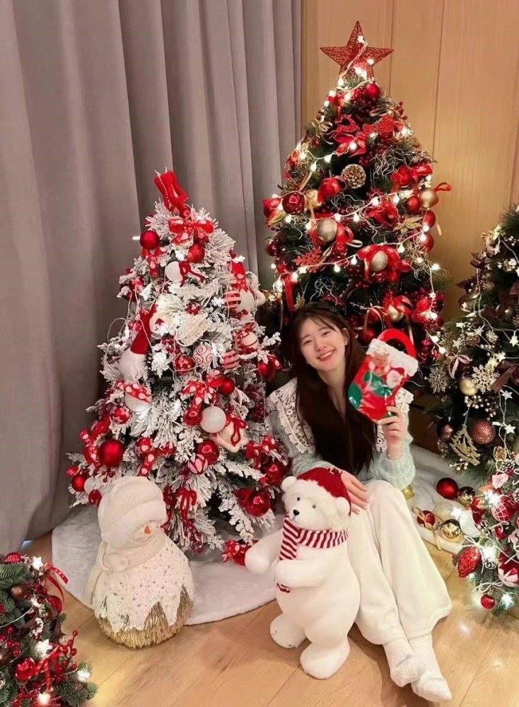 赵露思穿浅绿针织衣清纯又温柔,少女感爆棚