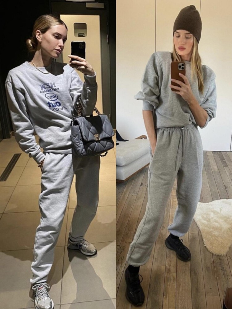 经典的卫衣套装穿对了更有个性，这几款卫衣时髦精来试试吧